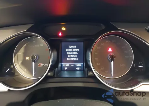 2015 Audi S5 3.0T Premium Plus from USA, damaged, VIN WAUCGAFR4FA050209